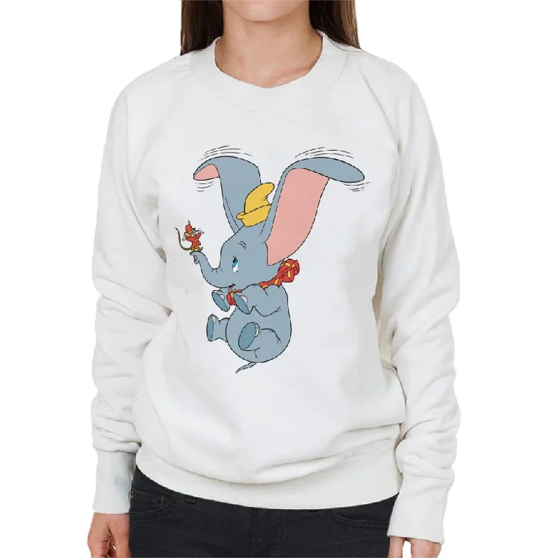 Anniversary Sale Disney Dumbo And Timothy Q Mouse Scene Women's Sweatshirt