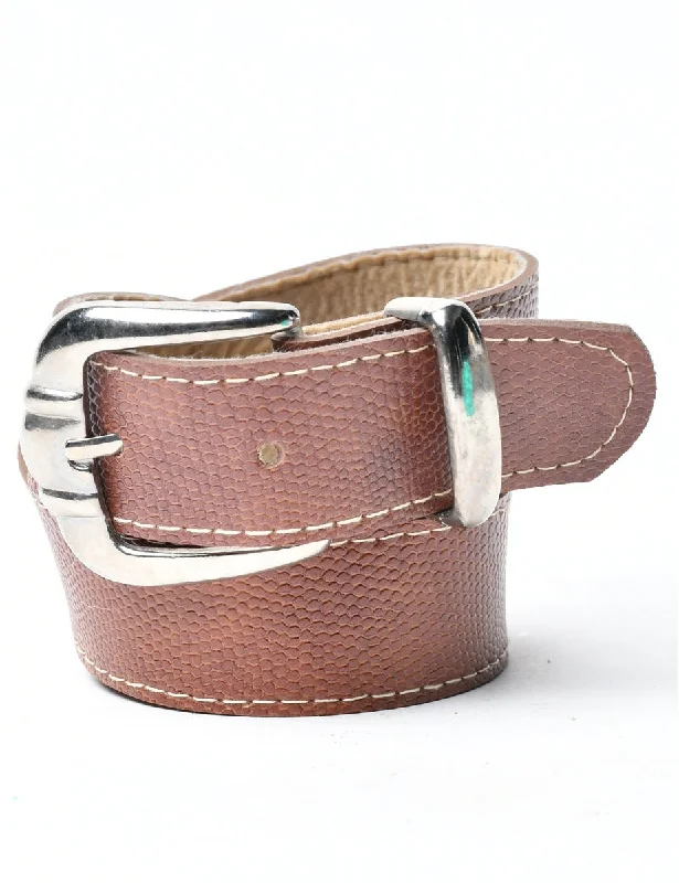 Extra Savings Brown Leather Belt - M