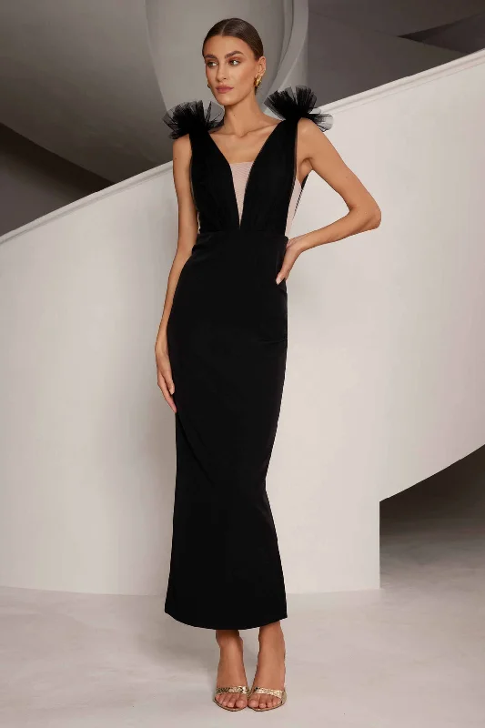 Factory Direct Sale Sylvia Dress - Black