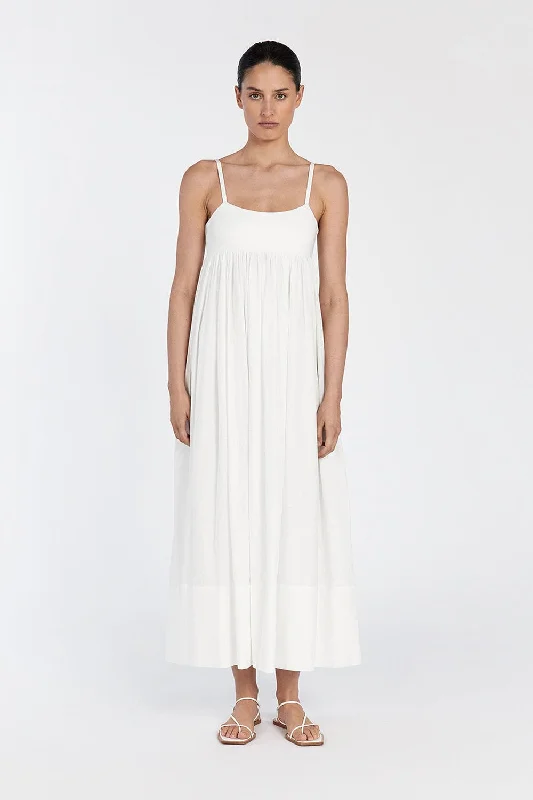 Deal of the Day MAEVE WHITE MIDI DRESS