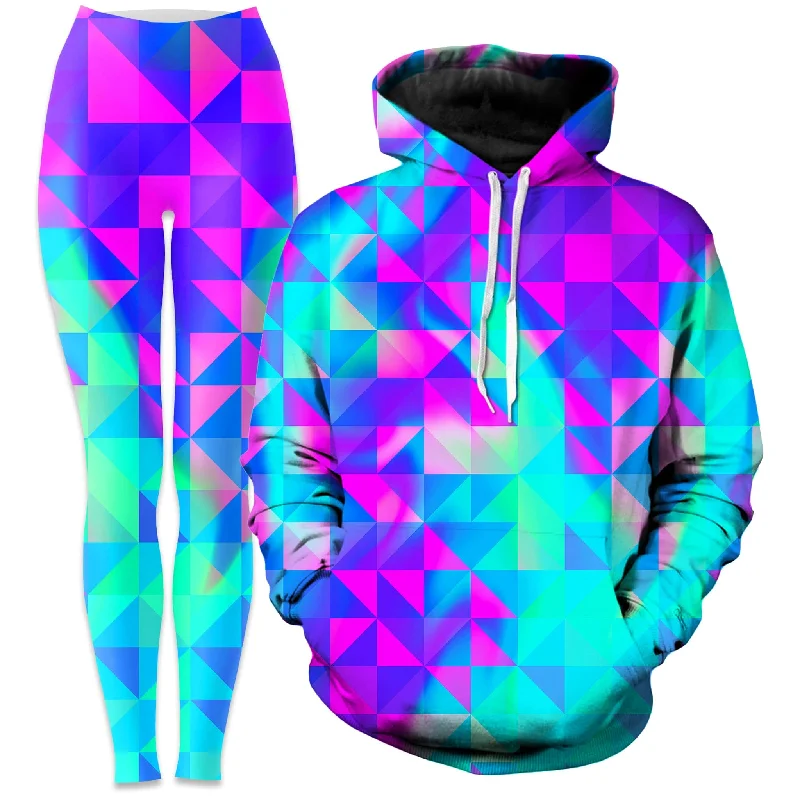 Amazing Deals Raspberry Iced Tea Hoodie and Leggings Combo