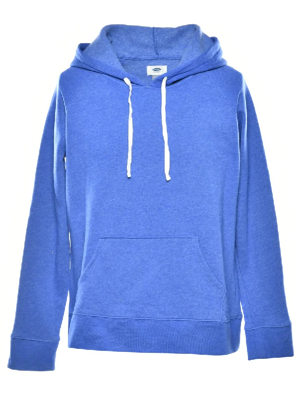 Early Bird Discount Blue Hooded Sweatshirt - L