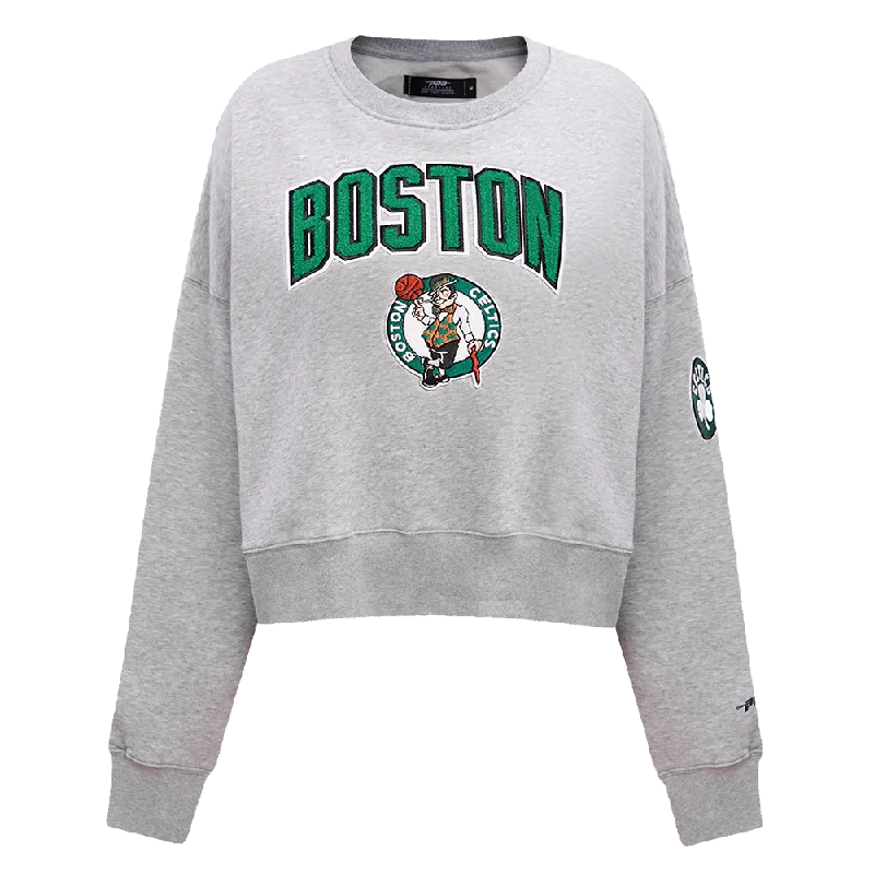 Price Break SUDADERA DE CUELLO REDONDO NBA BOSTON CELTICS CLASSIC ESSENTIALS PARA MUJER
