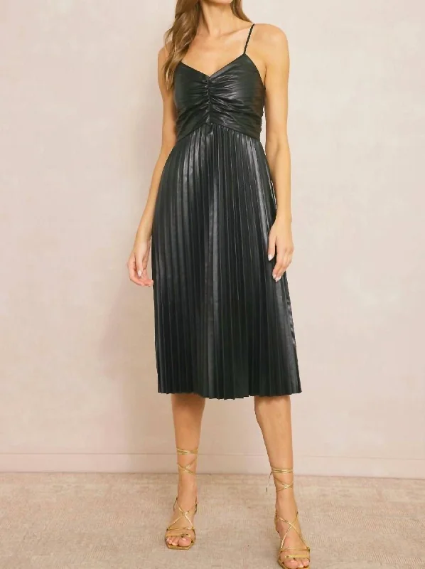 Price Cut Clock Strikes Midnight Dress In Black