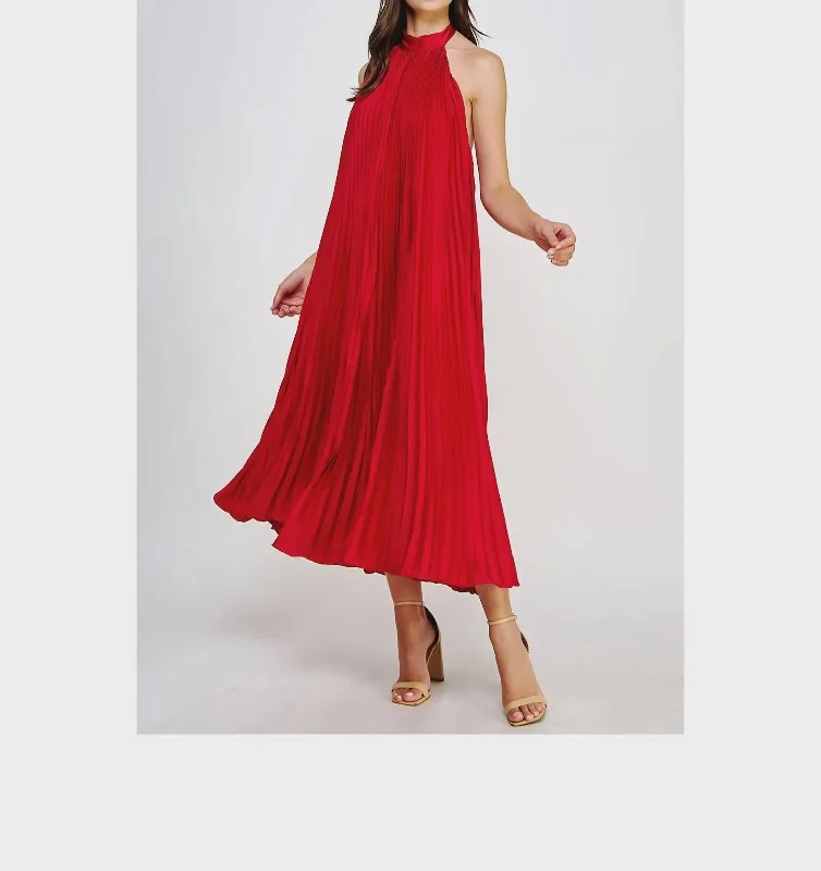 Clearance Event My Desire Midi Dress In Red