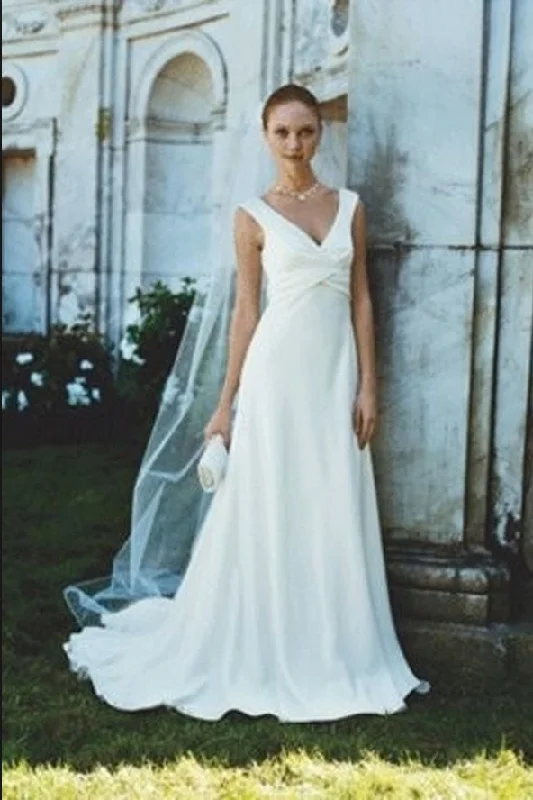 Savings Event David's Bridal David's Bridal Cap Sleeve Charmeuse Size 4