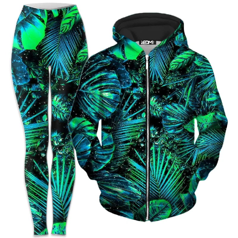 Exclusive Savings Junglist Tundra Zip-Up Hoodie and Leggings Combo