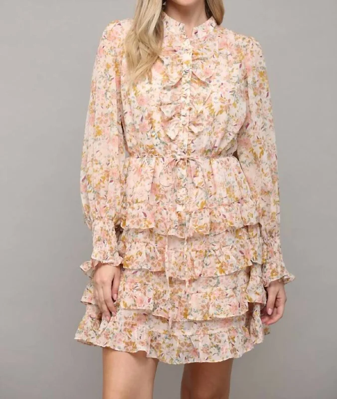 Reduced Prices Celebrate Life Dress In Blush