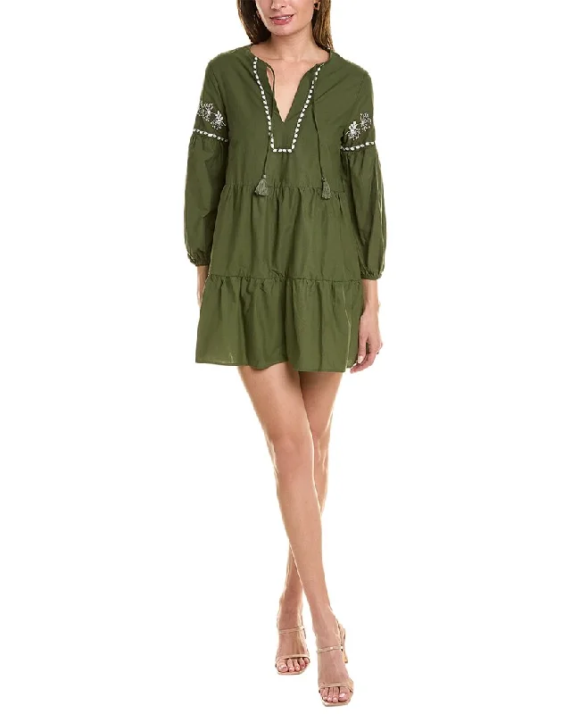 Factory Direct Sale JL Luxe Tiered Mini Dress