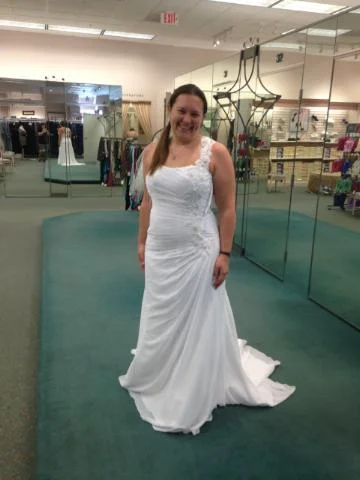 Closeout Sale David's Bridal V3398