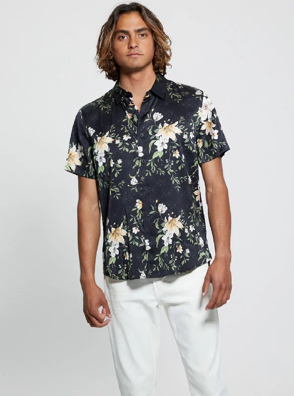 Discount Deals Eco Black Midnight Lily Shirt