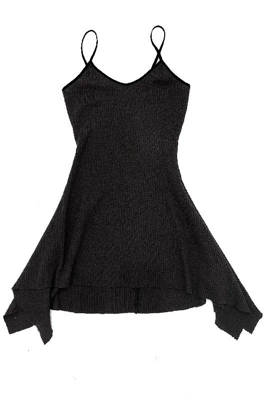 Price Reduction Black Thermal Dystopia Dress
