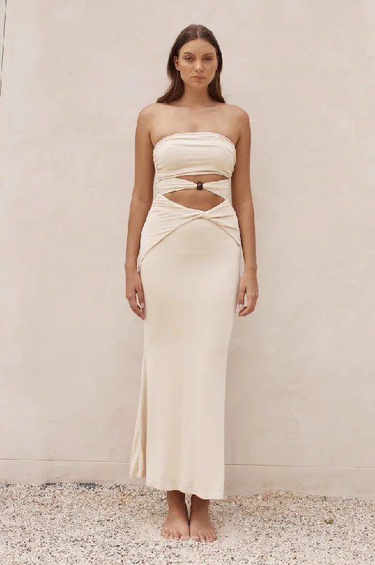 Sale Event Bhvar Dress Cream