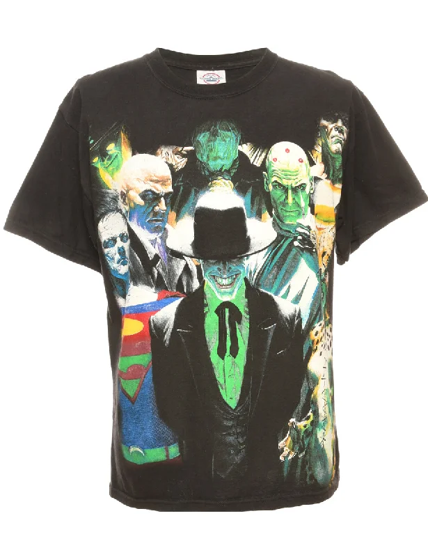 Unbeatable Prices Black Printed T-shirt - M