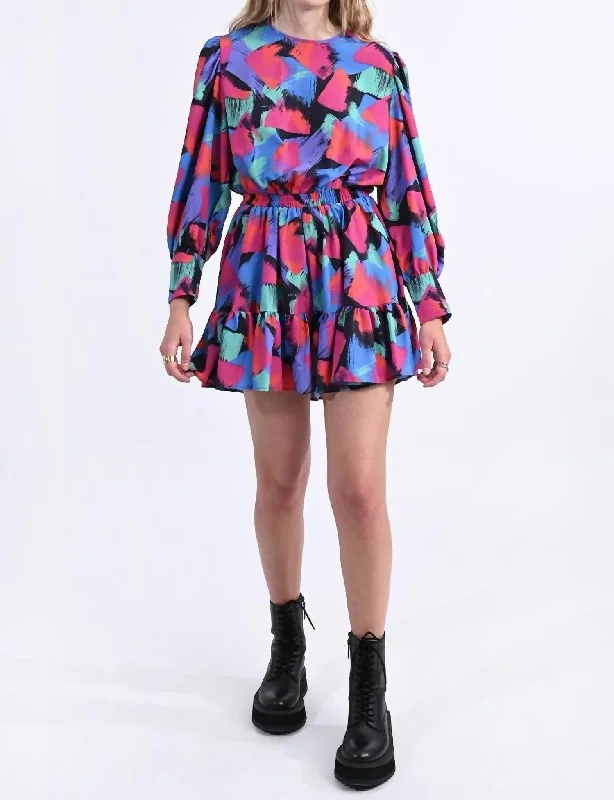 Stock Up and Save Way Of Life Mini Dress In Black Bananarrama