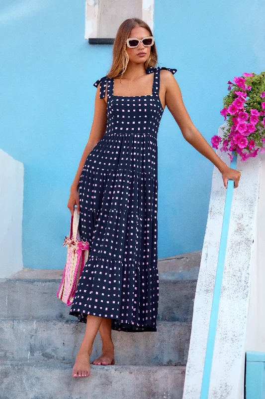 Unmissable Offer Bessie Tie Dress In Aruba