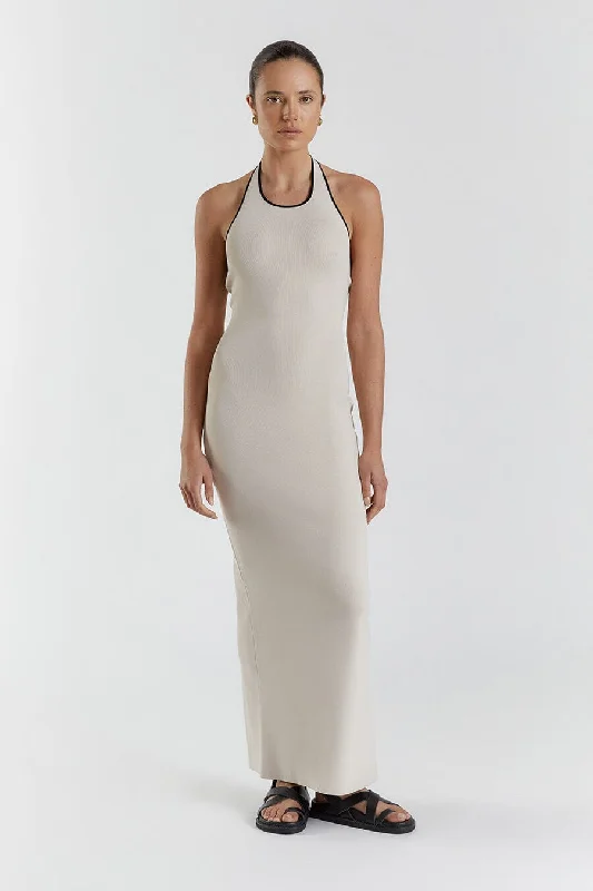 Fantastic Offers KARLIE STONE BIND HALTER KNIT DRESS