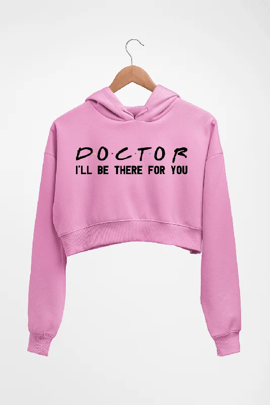 Incredible Offers Doctor Crop HOODIE FOR WOMEN