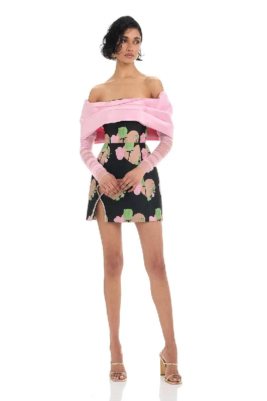 Final Clearance Kyros Dress - Black Print