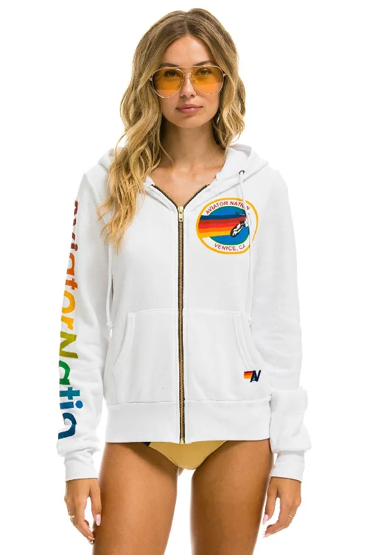 Exclusive Access AVIATOR NATION HOODIE - WHITE