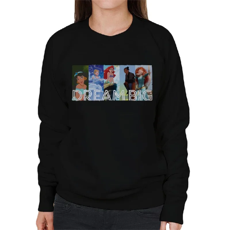 One-DAY Sale Disney Dream Big Princesses Women's Sweatshirt