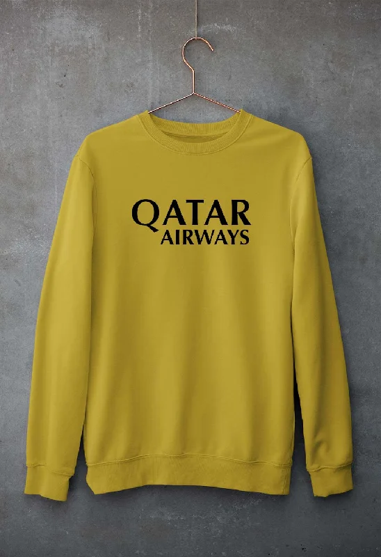 Can't Be Beat Qatar Airways Unisex Sweatshirt for Men/Women