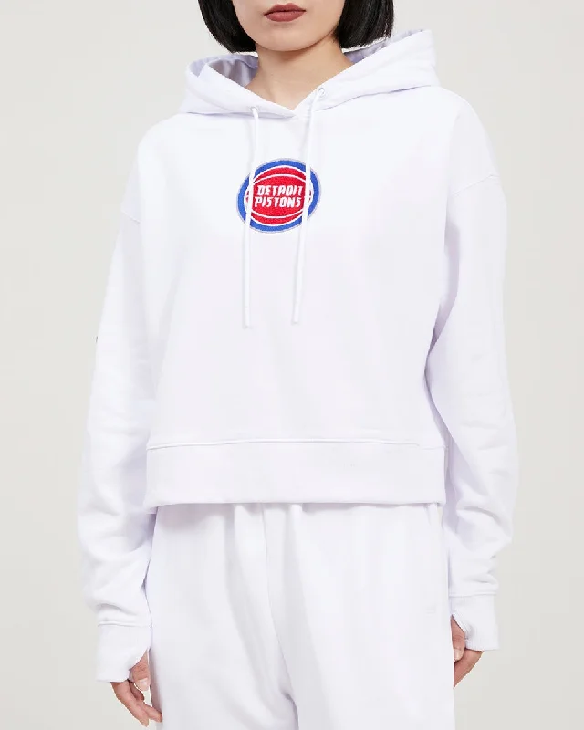 Bargain Bin SUDADERA CON GORRO NBA DETROIT PISTONS CLASSIC ESSENTIALS PARA MUJER