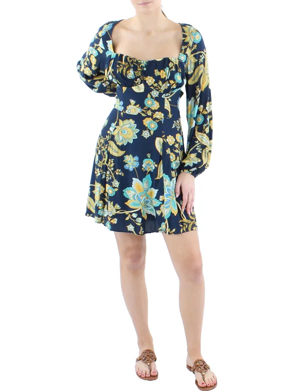 Price Cut Katrina Womens Mini Sweetheart Fit & Flare Dress