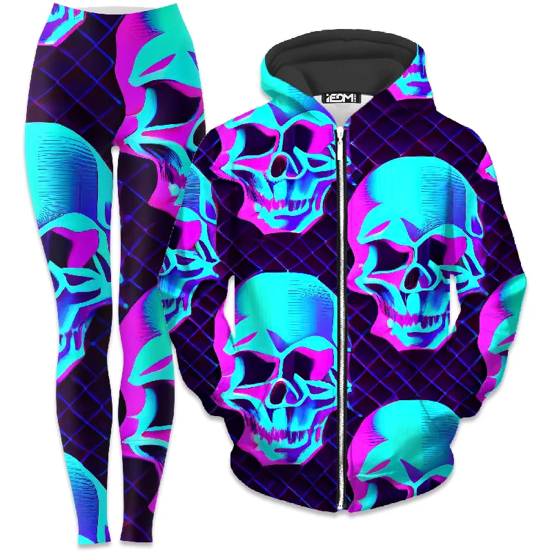 Special Offer Night Trek Zip-Up Hoodie and Leggings Combo