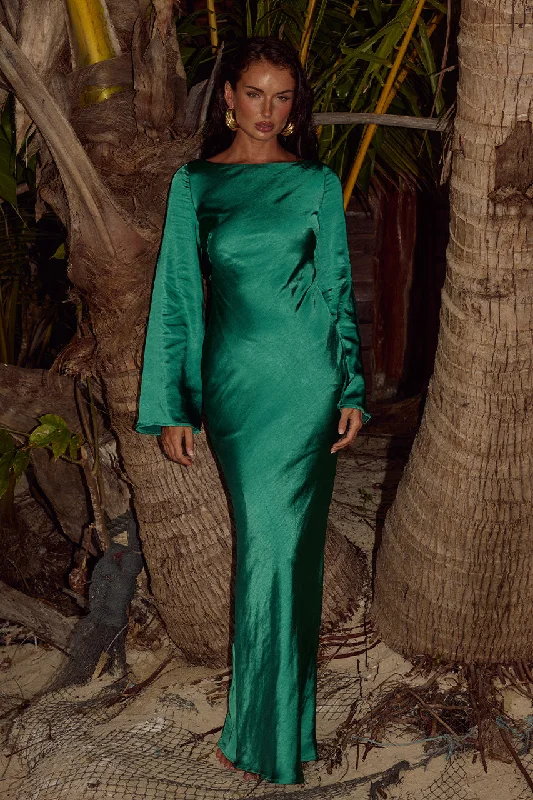 Discount Days XARIA MAXI DRESS - EMERALD