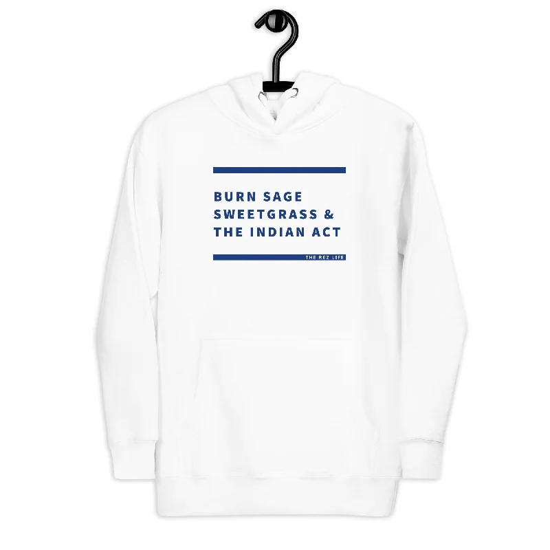 Sneak Peek Sale BSS&TIA Blue & White Hoodie