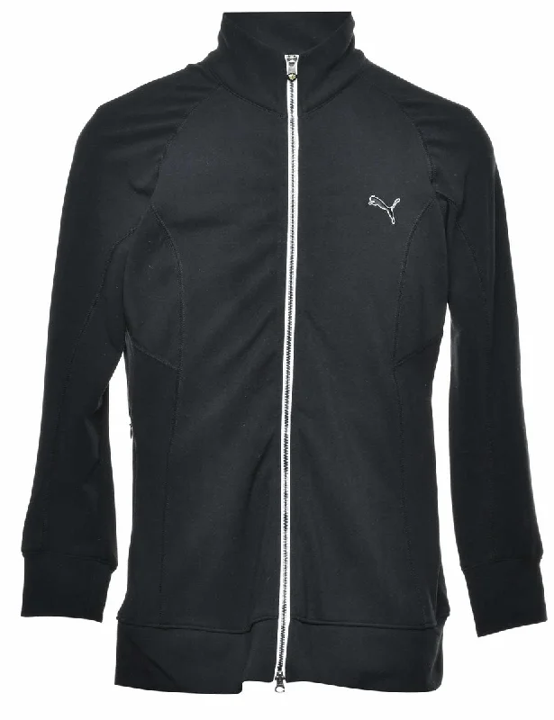 Discount Deals Puma Black Track Top - XS