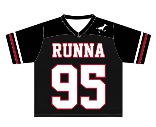 Don't Miss RUNNA 95 - RED X BLACK - BOX JERSEY ( UNISEX )
