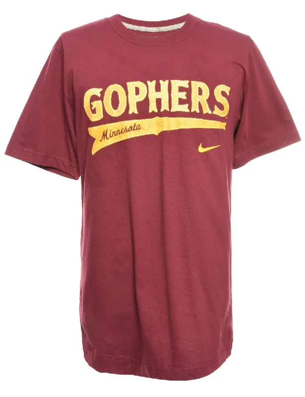 Members Only Gophers Minnesota Nike Sports T-shirt - M