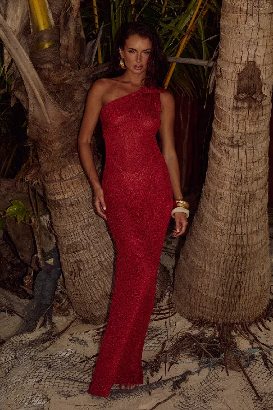 Flash Sale SILVIA MAXI DRESS - RED