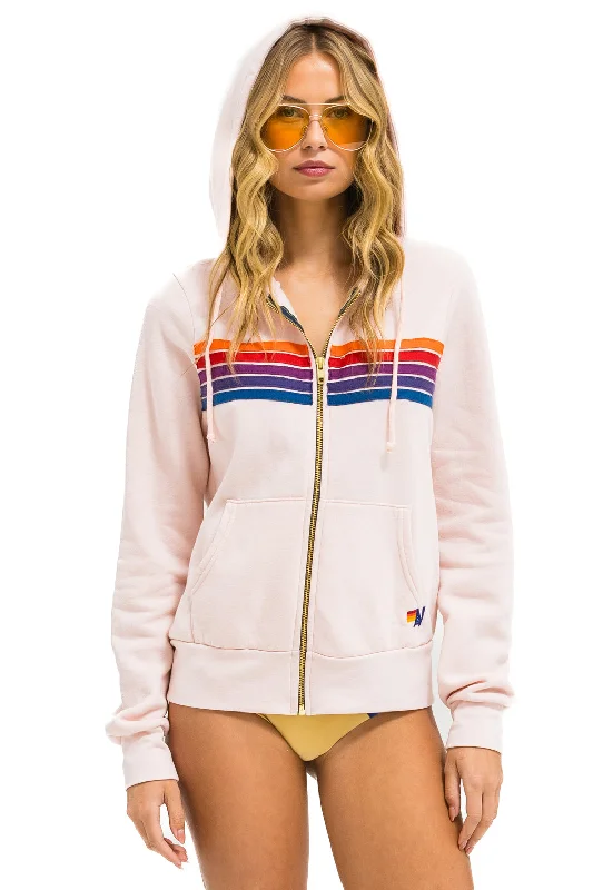 Instant Discount 5 STRIPE HOODIE - LIGHT PINK // PURPLE // ORANGE