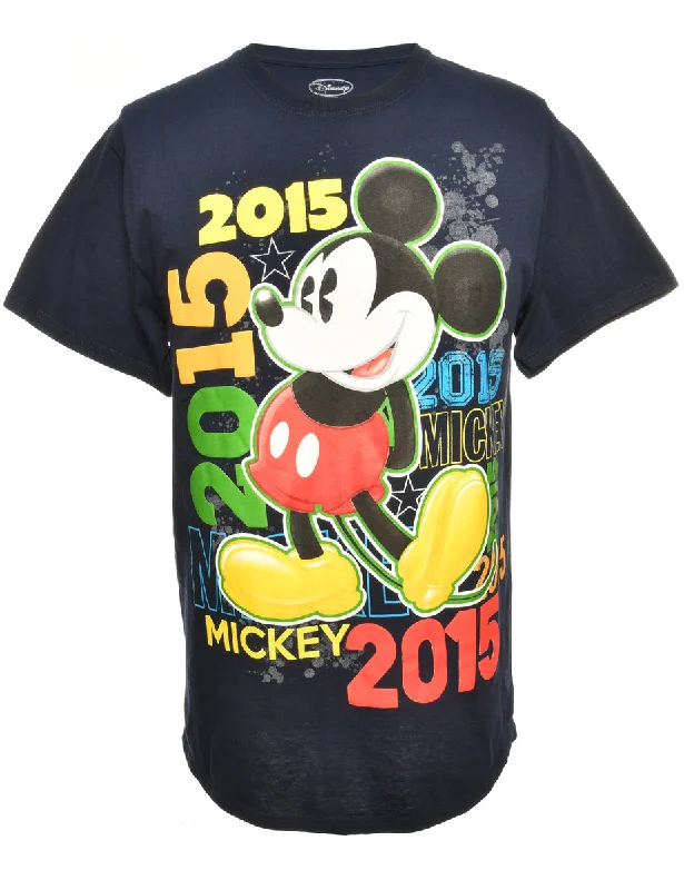 Time-Limited Offer Disney Mickey Mouse Cartoon T-shirt - M