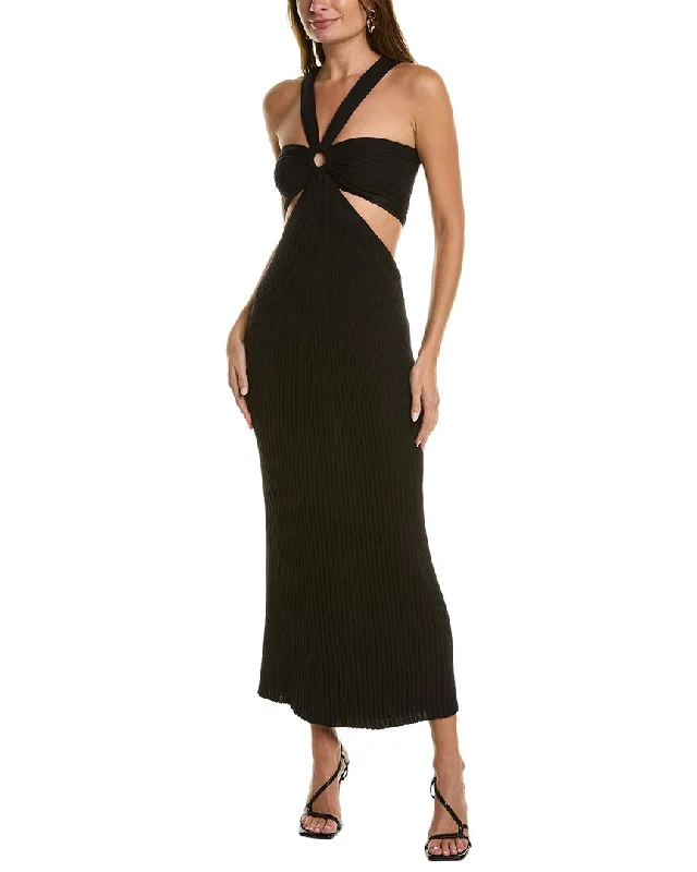 Early Access ba&sh Cutout Maxi Dress