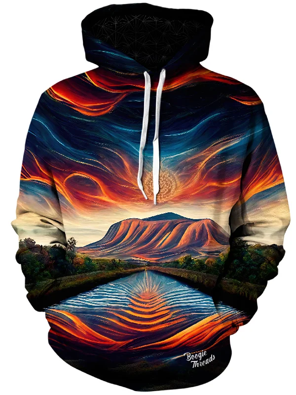 Savings Bonanza Repulsive Clock Unisex Hoodie