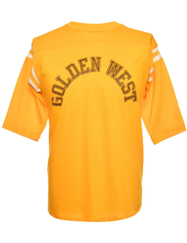 Get It Before It’s Gone Golden West Printed T-shirt - L