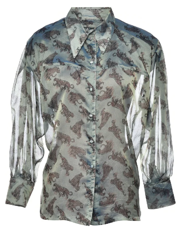 Lowest Prices Animal Print Shirt - M