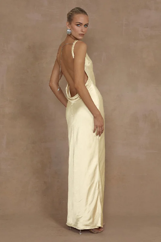 Buy More, Save More SAMSARA DRESS - LEMON