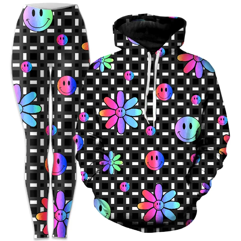 Weekend Deal Smiles All Around Hoodie and Leggings Combo