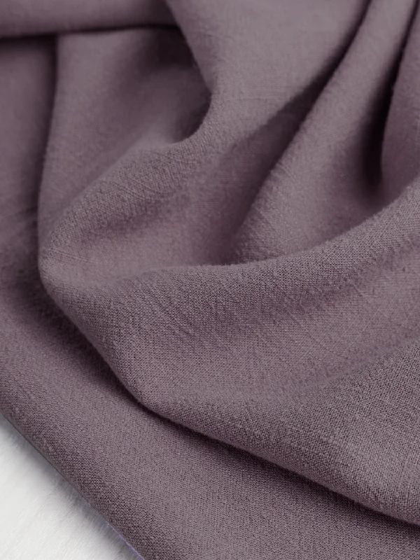 Special Promotion Textured Viscose Linen - Grape