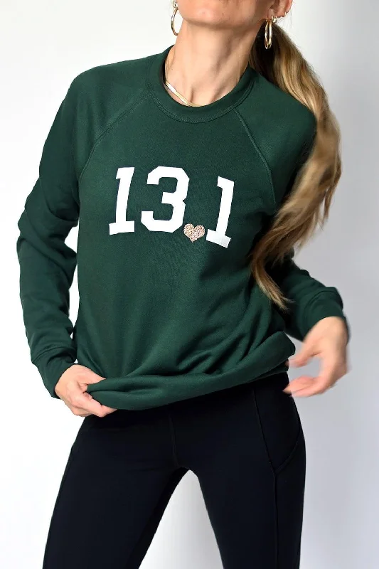 New Markdowns 13.1 Love Half Marathon Sweatshirt