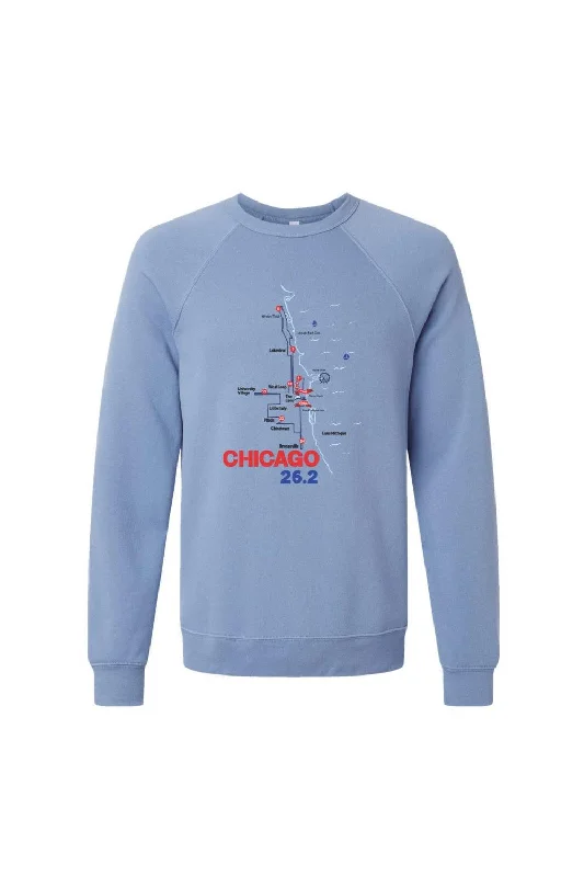 Special Price Chicago Race Map Sweatshirt