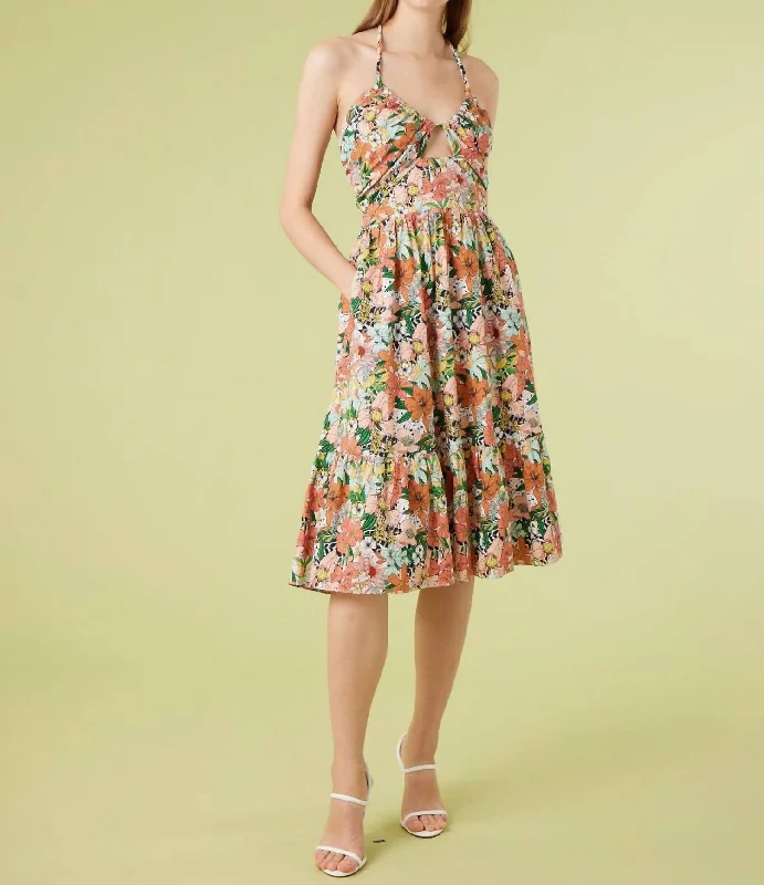 Limited Availability Billy Dress In Amazonian