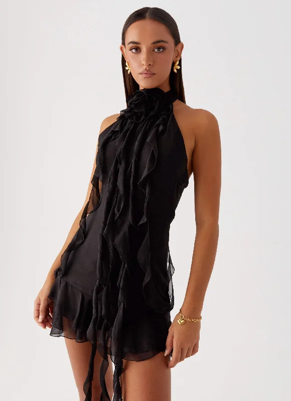 New Arrival Regent Mini Dress - Black