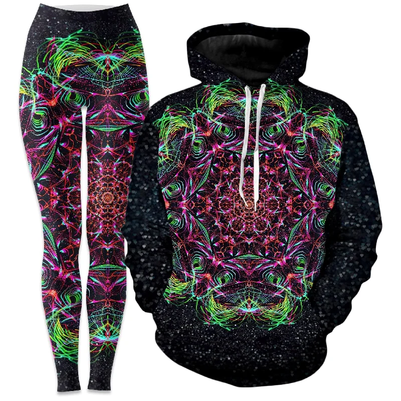 Shop and Save Galactic Portal Hoodie and Leggings Combo