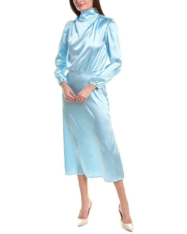 Price Buster JL Luxe Satin Midi Dress